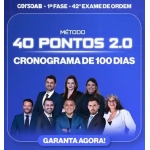 1ª Fase OAB 42 Exame - Cronograma 100 Dias (CERS 2024) (Ordem dos Advogados do Brasil)